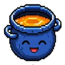 The pot feeling happy