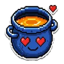 The pot feeling love