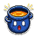 The pot feeling shocked